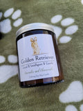 Golden Retriever Candle