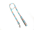 Padded Dog Lead - Pastel Paint Splat