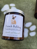French Bulldog Candle