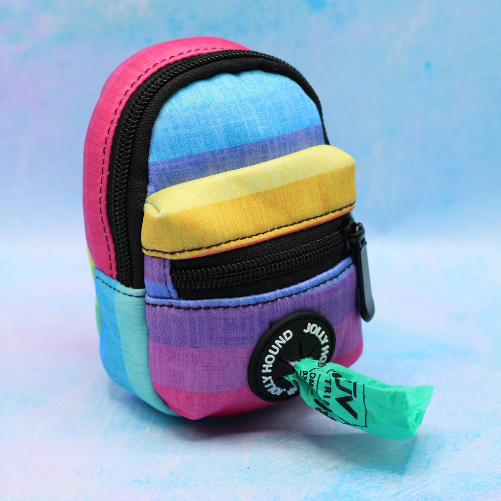 Dog Treat Bag Happy Days Rainbow