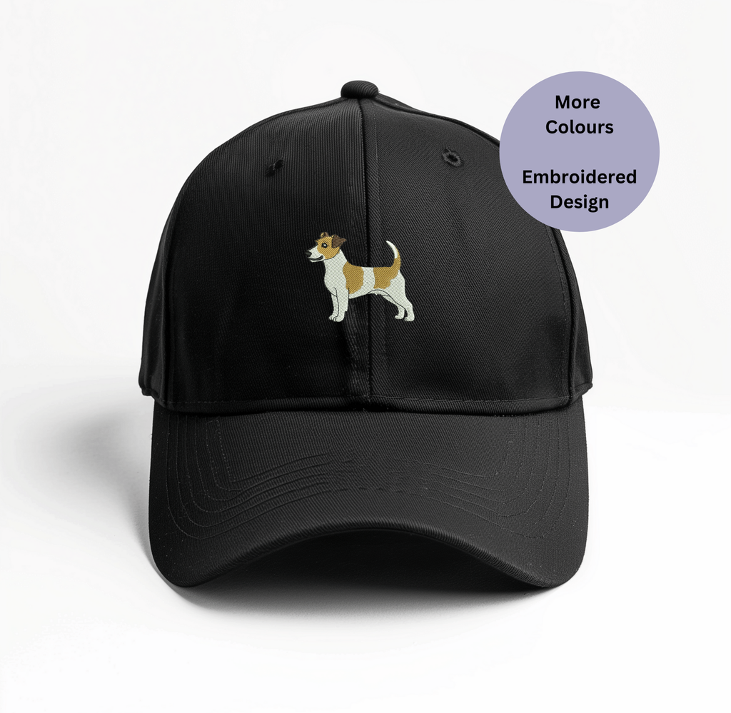 Jack Russell embroidered  baseball cap - Unisex
