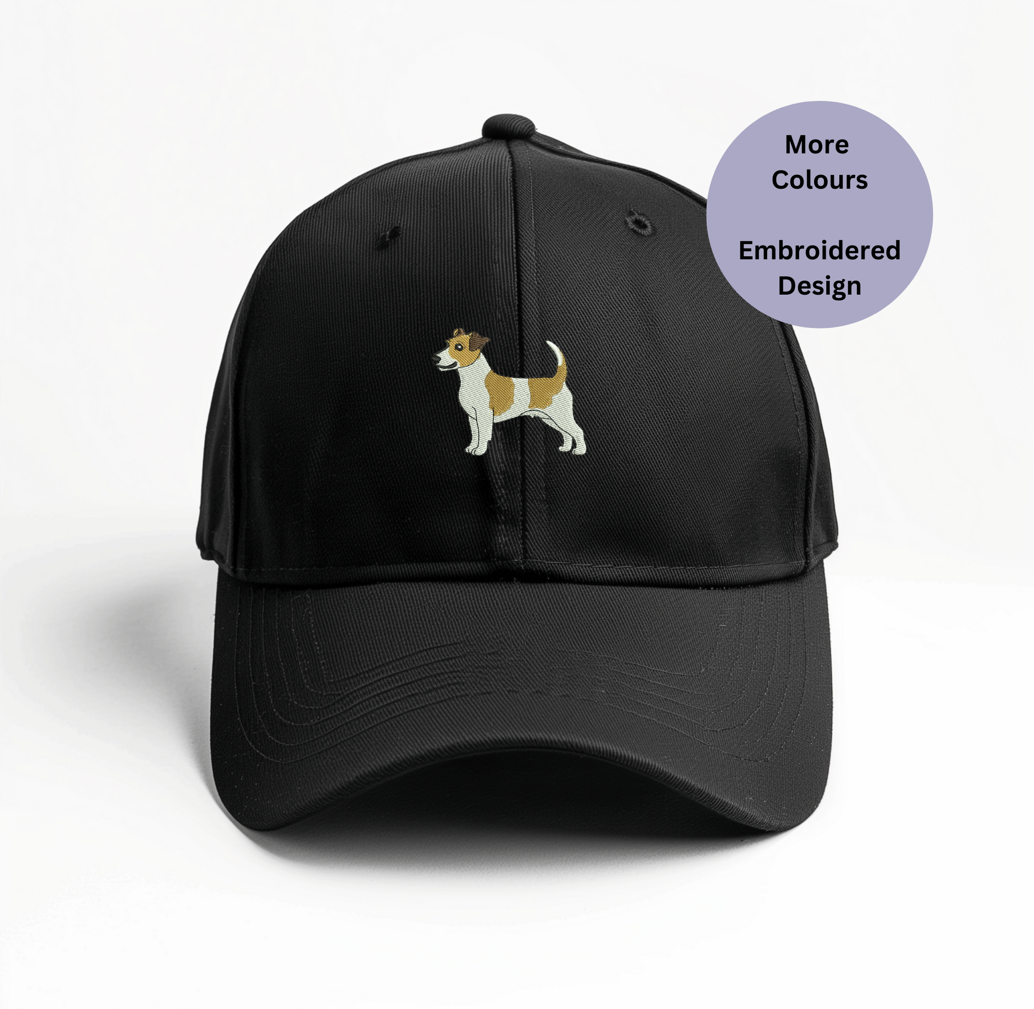 Jack Russell embroidered  baseball cap - Unisex