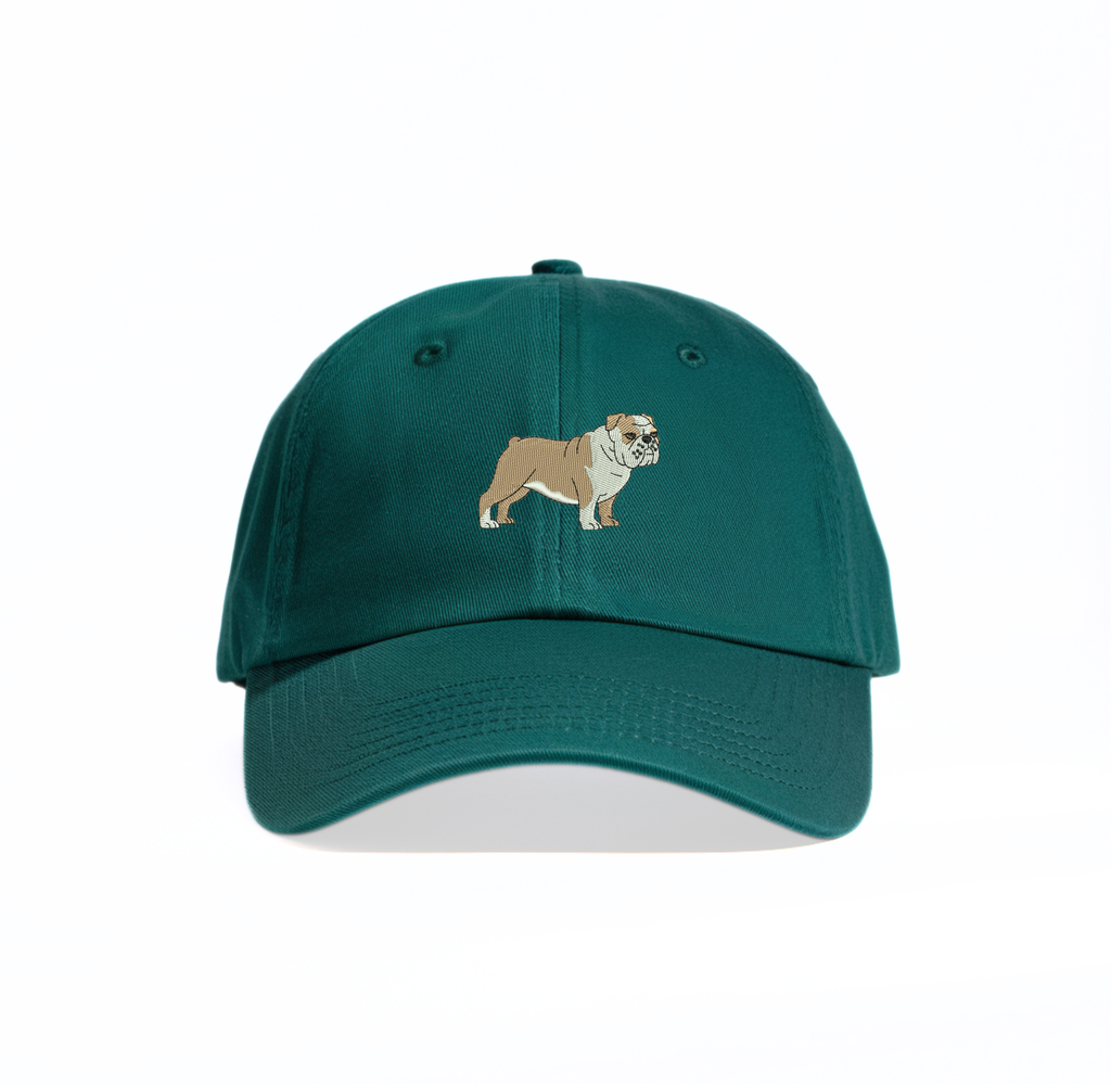 English Bulldog embroidered cap - unisex caps