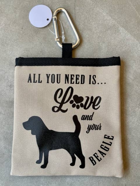 Beagle Pet Treat Bag