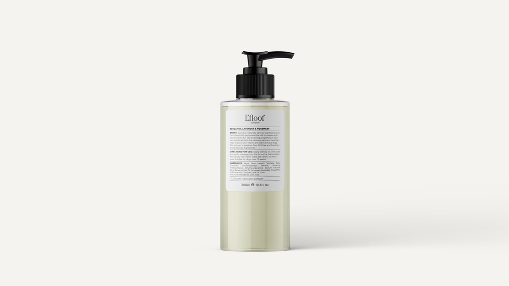 Natural Dog Shampoo - STINKY - Bergamot/Lavender - 300ml L'floof
