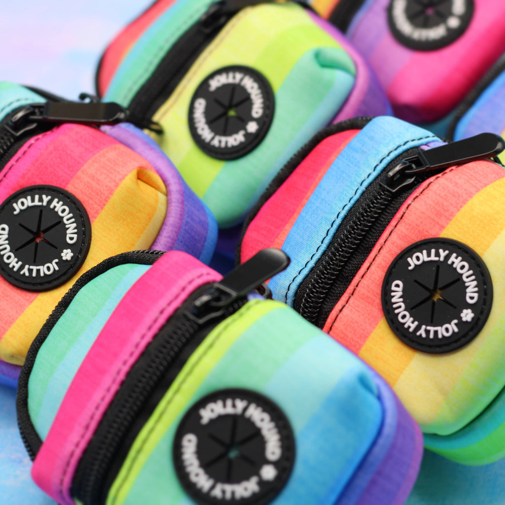 Dog Treat Bag Happy Days Rainbow