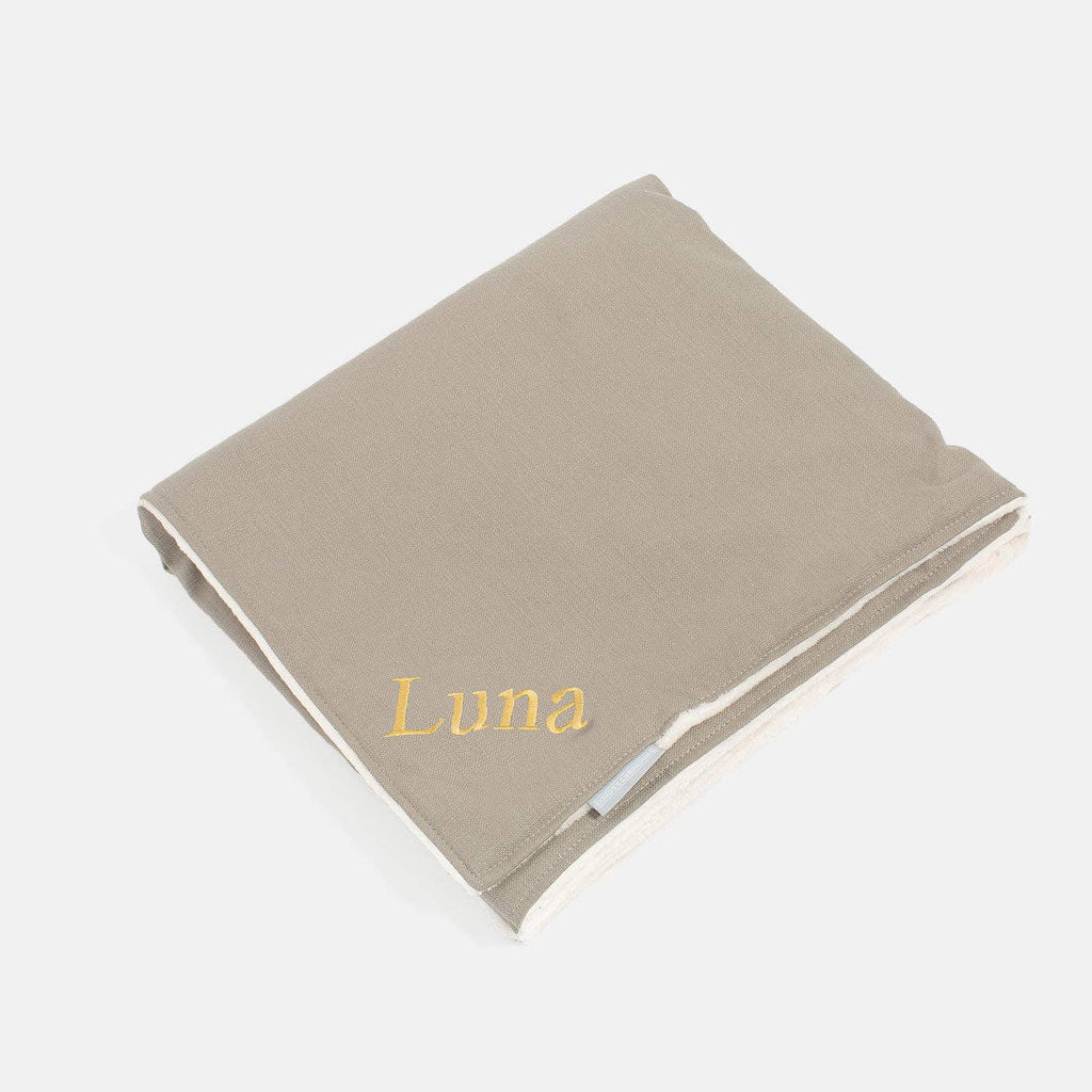 Dog & Puppy Blanket in Savanna Stone