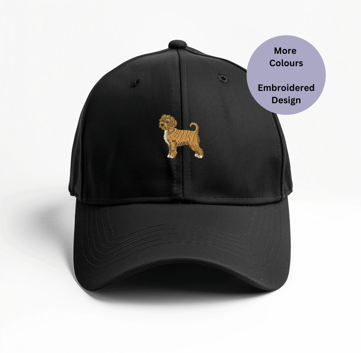 Cockerpoo Dog embroidered  baseball cap - Unisex
