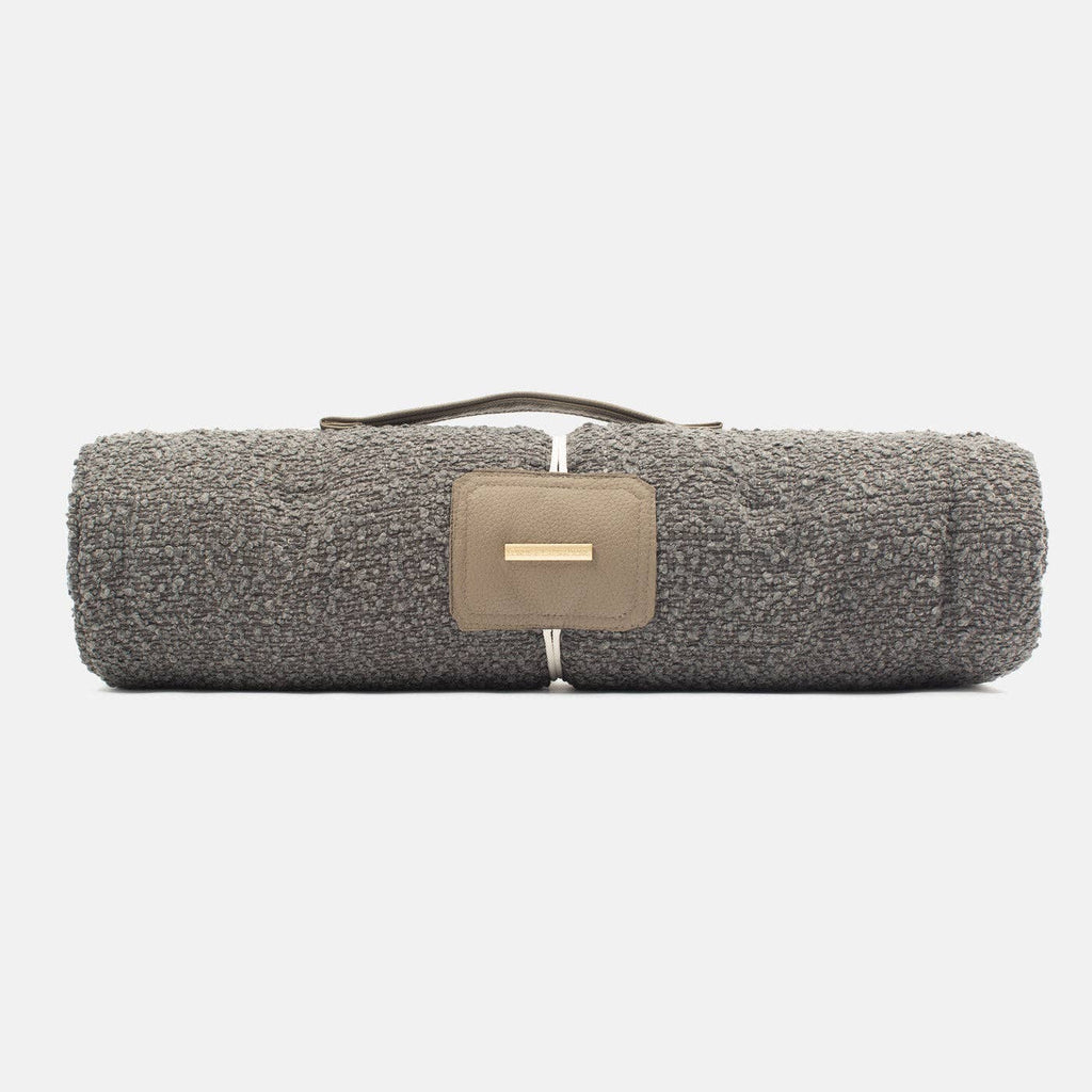 Travel Mat in Granite Bouclé by Lords & Labradors