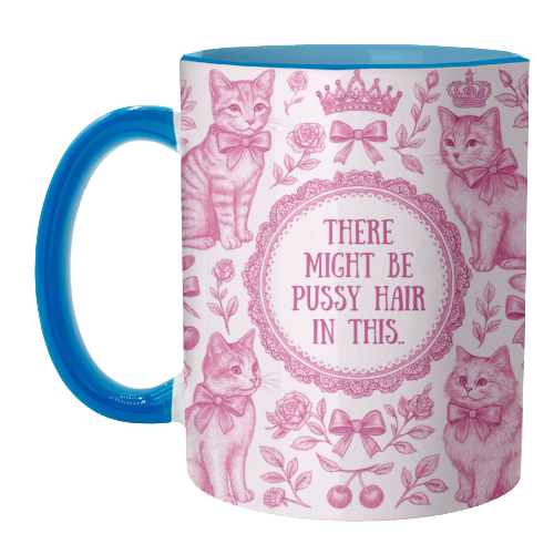 Mugs 'Pussy Hair' by Lilly Rose