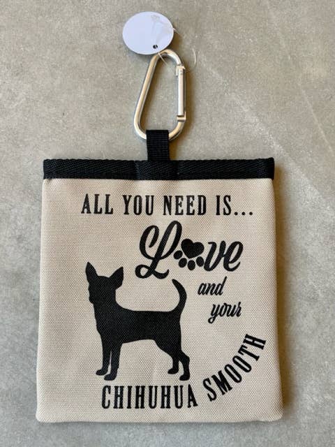 Chihuahua Smooth Pet Treat Bag