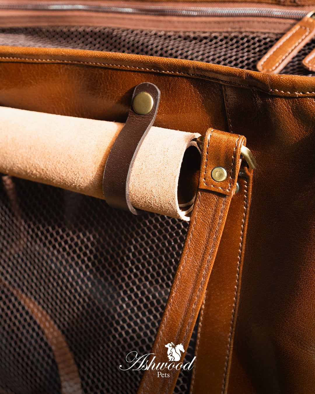 Florence Leather Dog Carrier