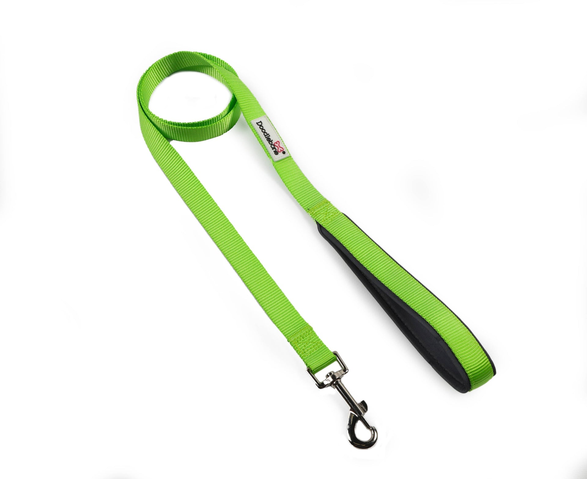 Padded Dog Lead - Apple