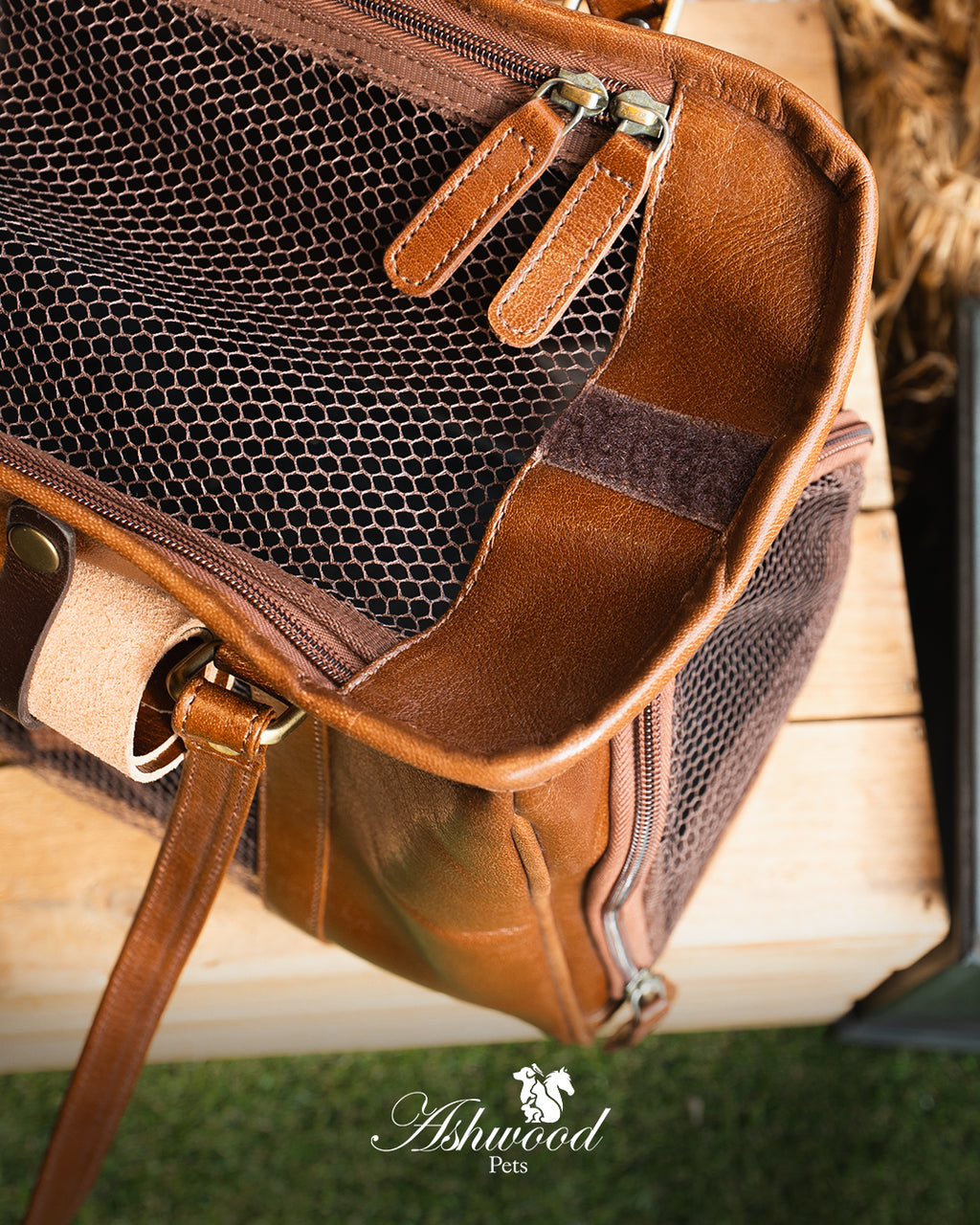 Florence Leather Dog Carrier