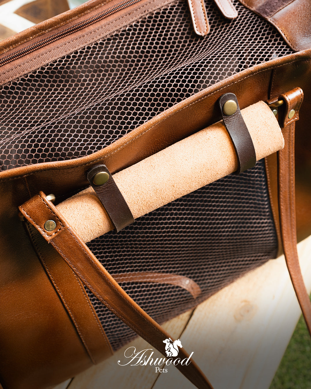 Florence Leather Dog Carrier