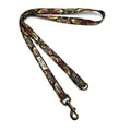 Black Strawberry Thief Print Dog Lead