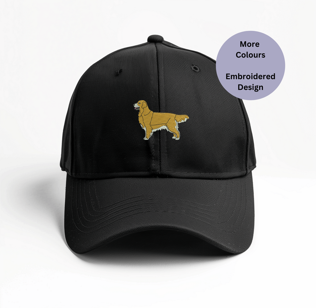 Golden Retriever embroidered  baseball cap - Unisex