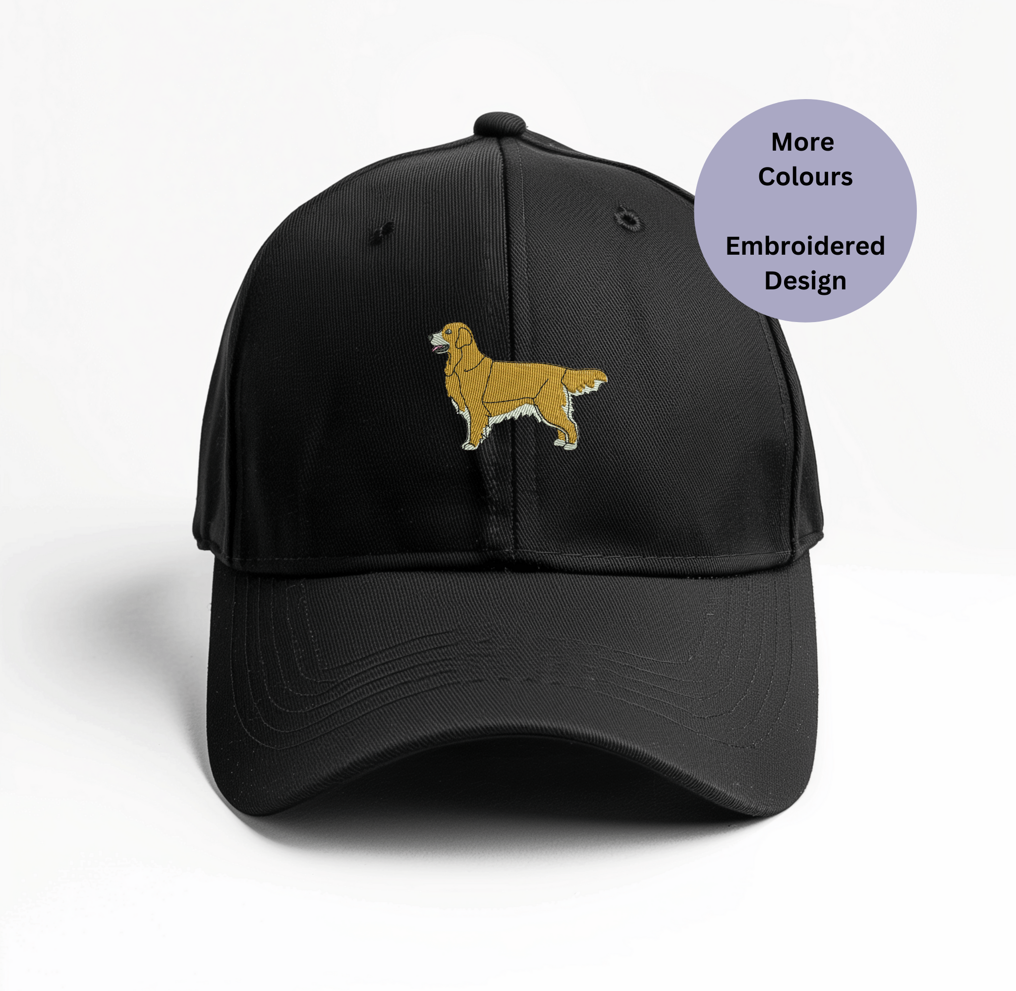 Golden Retriever embroidered  baseball cap - Unisex