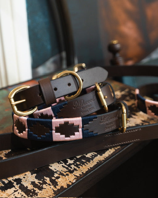 Leather Dog Collar - Gaucho Range