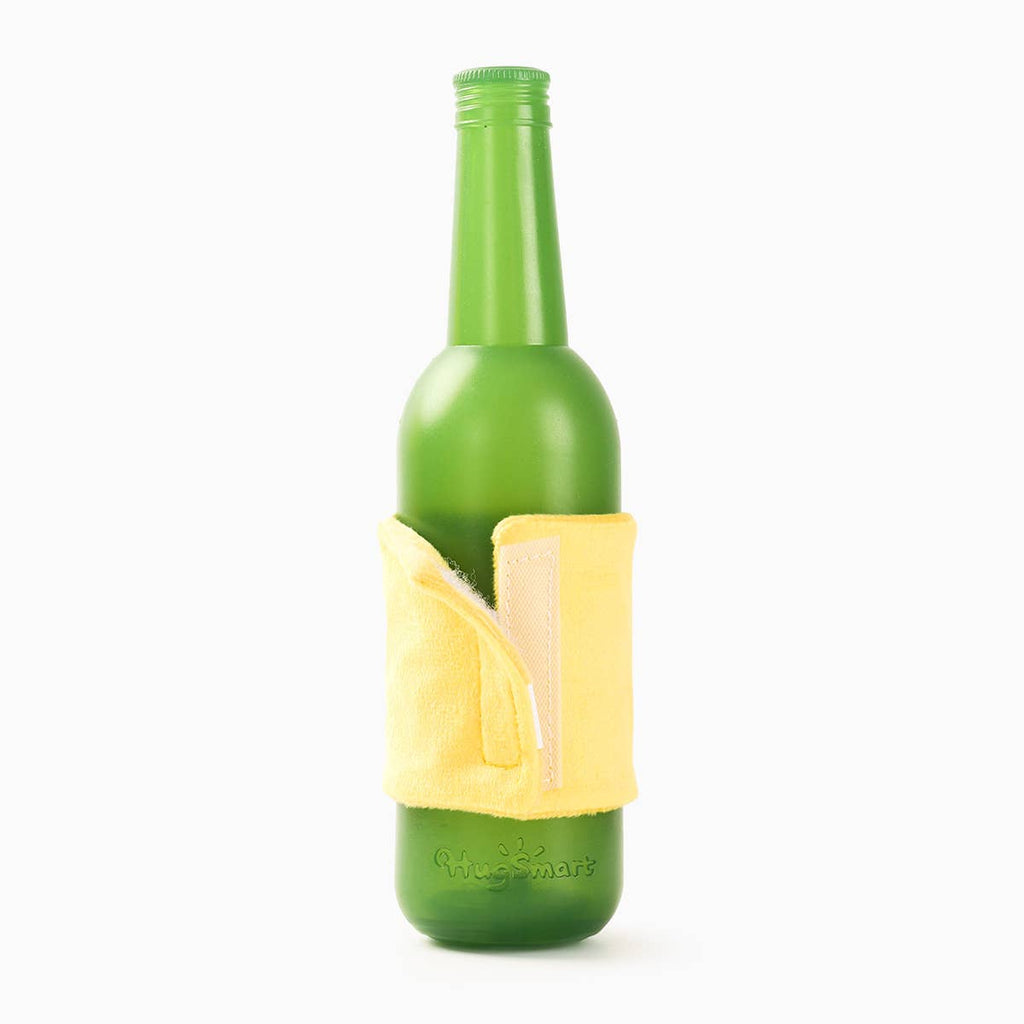 HugSmart Pet - Boozy Tailz | Champagne - TPR Rubber Dog Toy