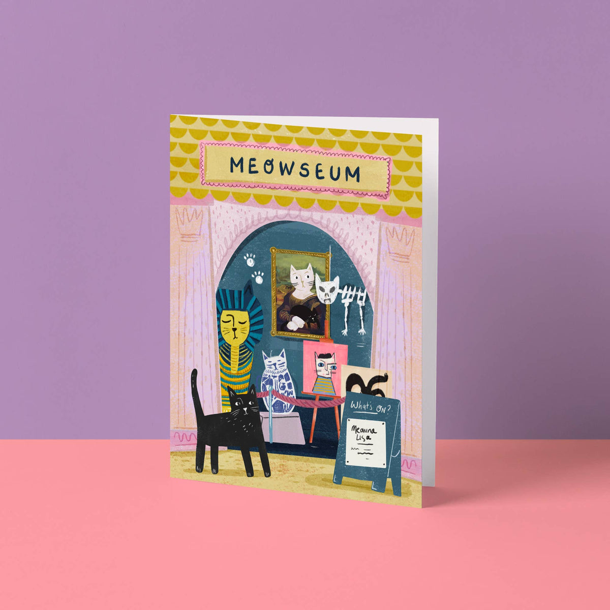 Meowseum Cat Card