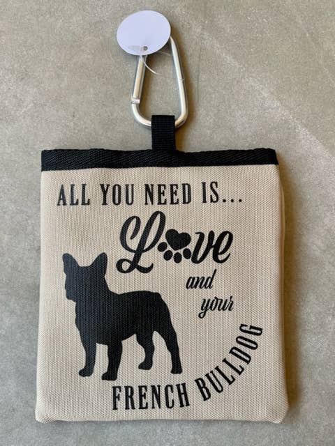 French Bulldog Pet Treat Bag