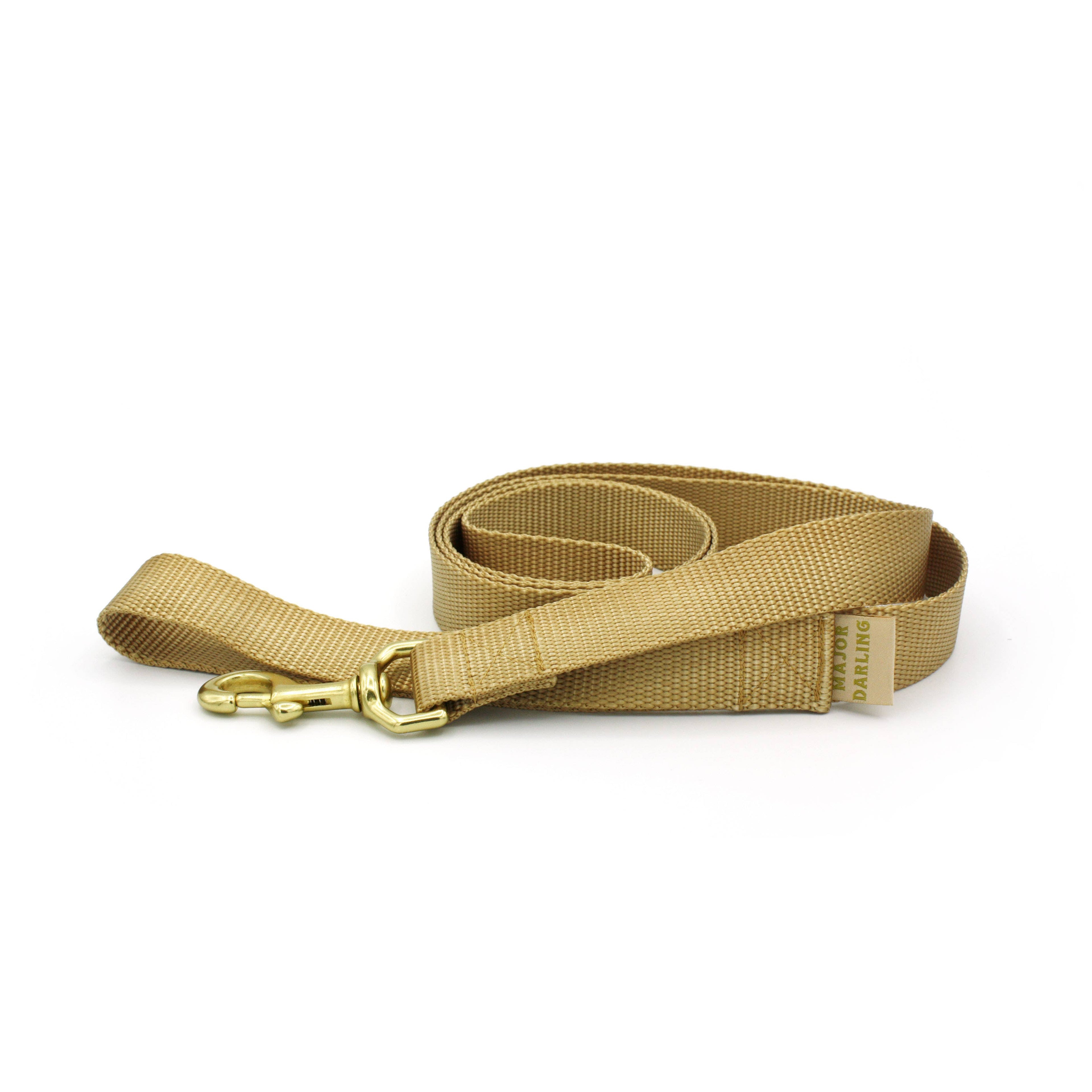 Basic Leash: Red / Standard (1" wide)
