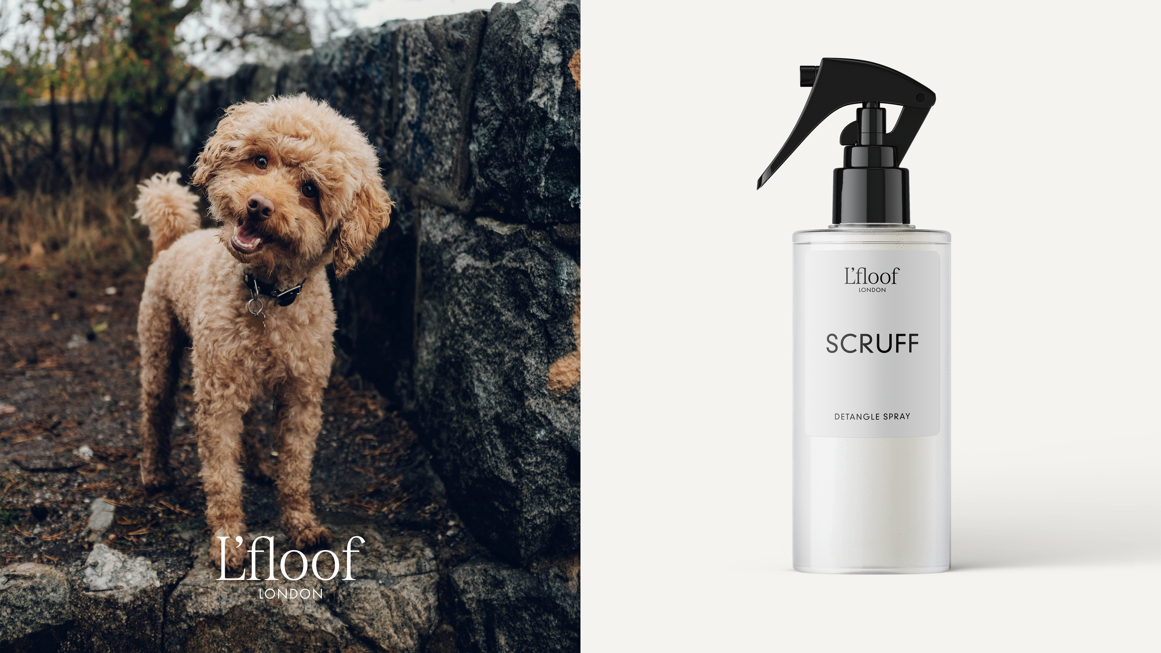 Dog Detangle Spray - 250ml - L'floof SCRUFF