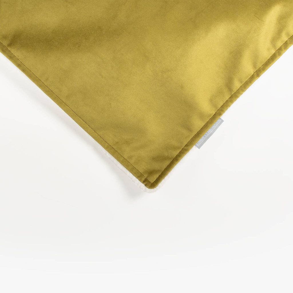 Dog & Puppy Blanket in Olive Velvet