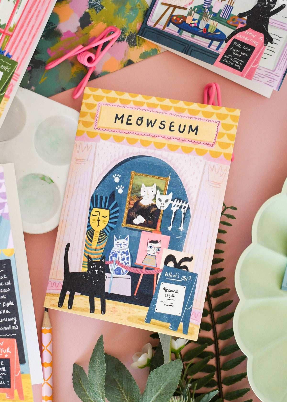 Meowseum Cat Card