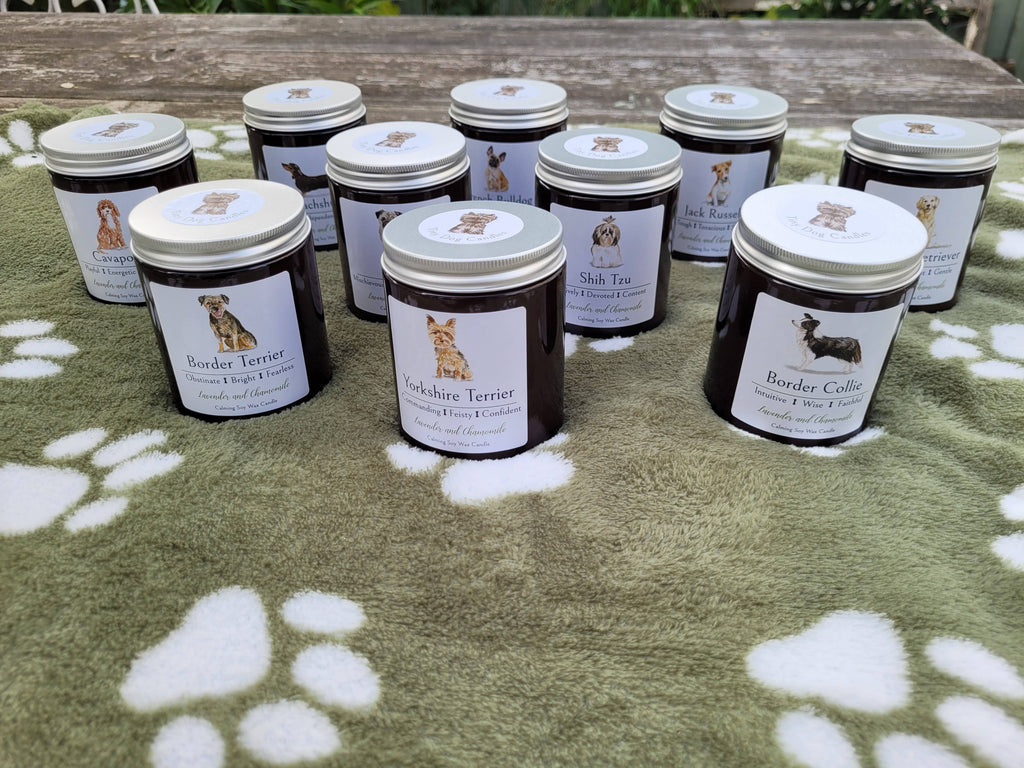 French Bulldog Candle