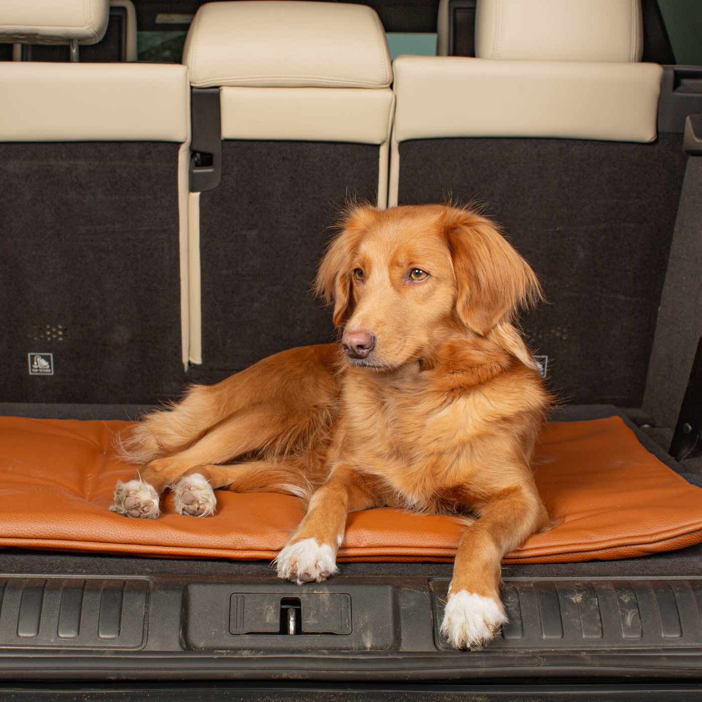 Travel Mat in Ember Rhino Tough Faux Leather