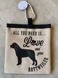 Rottweiller Pet Treat Bag