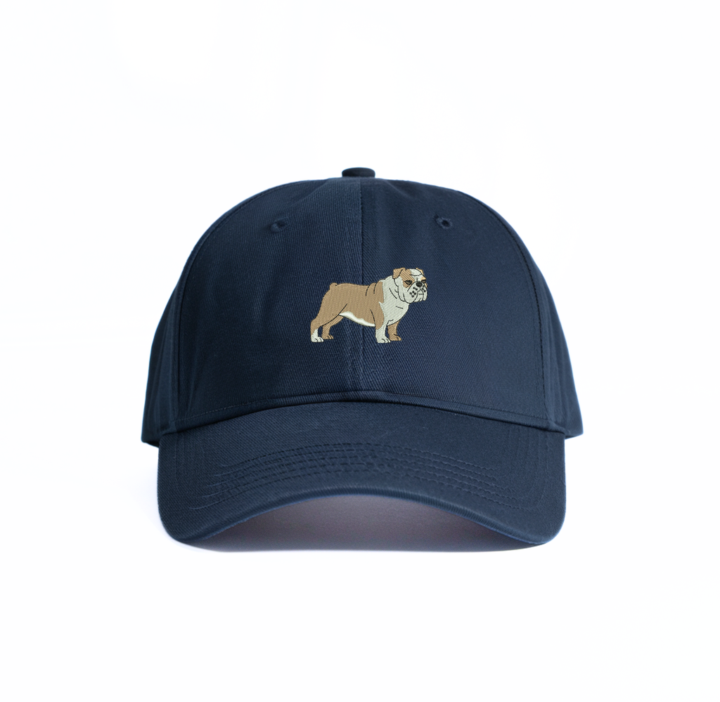 English Bulldog embroidered cap - unisex caps