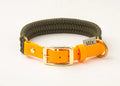 Stix Collar - Green with Orange