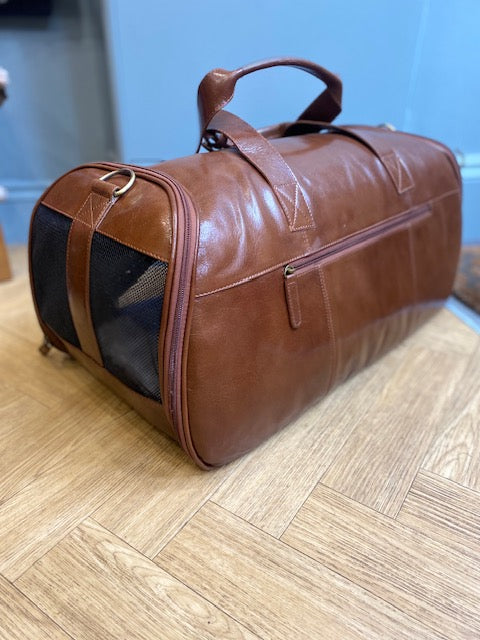 Companion Leather Dog Carrier