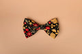 Folksy Flowers Dog Bow Tie
