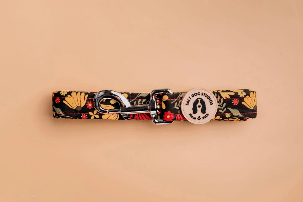 Folksy Flowers Dog Lead