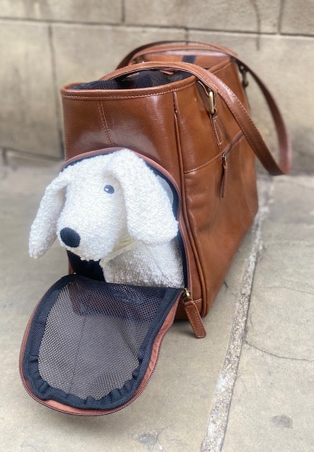Florence Leather Dog Carrier