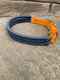Stix Collar - Grey with Orange