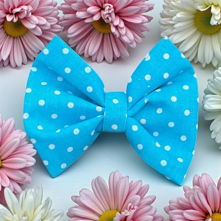 Bow Tie - Polka Dot Turquoise