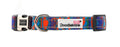Padded Dog Collar - Waves