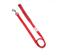 Padded Dog Lead - Ruby