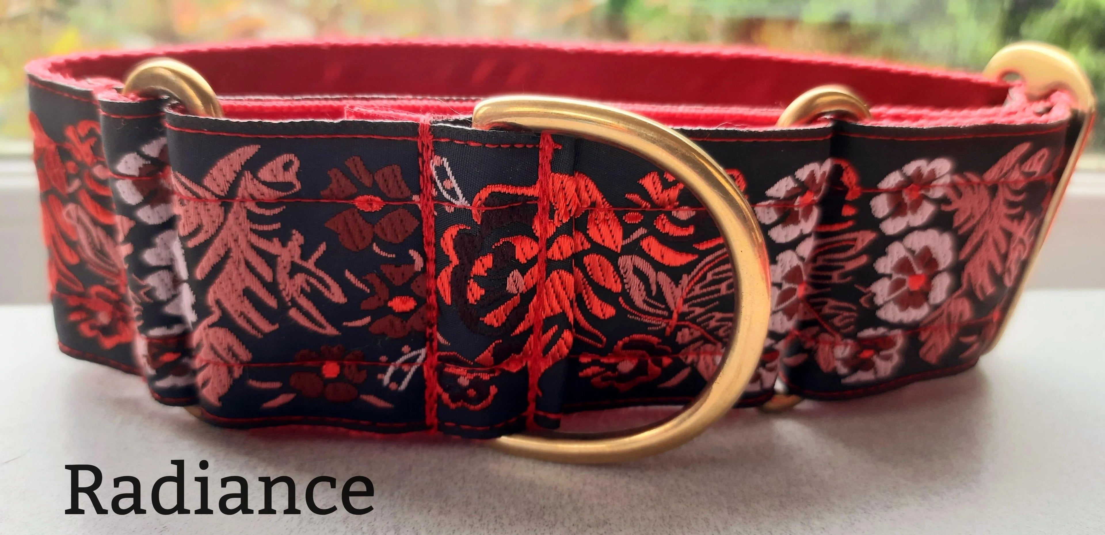 50mm wide Sighthound Collar - Radiance