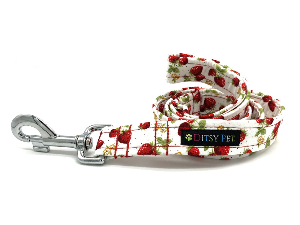 Strawberry Dog Lead