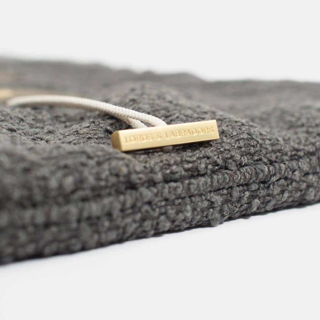 Travel Mat in Granite Bouclé by Lords & Labradors