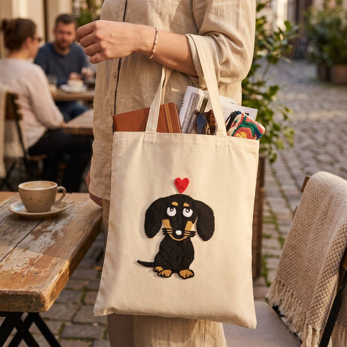 Dachshund Tote Bag