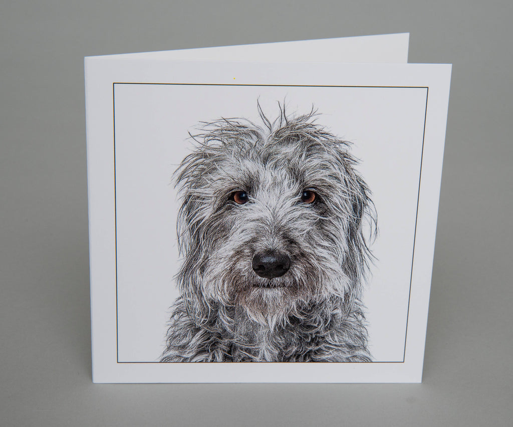 Lurcher - Dog Greeting Card