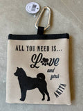 Akita Pet Treat Bag