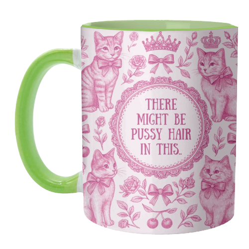 Mugs 'Pussy Hair' by Lilly Rose